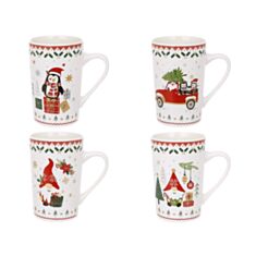 Чашка BonaDi 311-141 400 мл 4 дизайна - фото