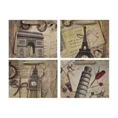 Пакет подарочный Гулливер Серия город 291757 25*20*10 см - фото