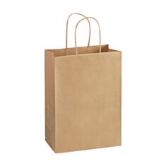 Пакет подарочный Гулливер крафтовый однотонный 30,5*30,5 см - фото