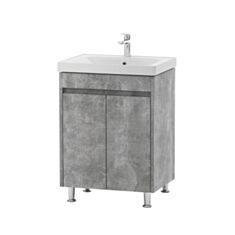 Тумба Respect-M Nerro ТН-1 60 з умивальником Sava 60 см індастріал - фото