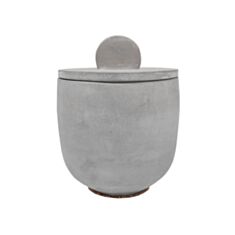 Свічка ароматична 4'est Musk Kashmir у гіпсовому кашпо 310 мл - фото