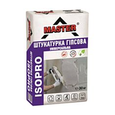Штукатурка універсальна Master Isopro гіпсова 30 кг - фото