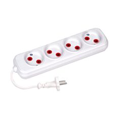 Удлинитель Horoz Electric 200-402-403 4 гнезда 2 м без заземления - фото