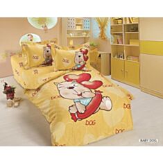 Комплект постільної білизни для новонароджених ARYA Baby Dog 100*150 - фото