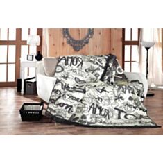 Плед Arya Popart City хлопок 150*200 - фото