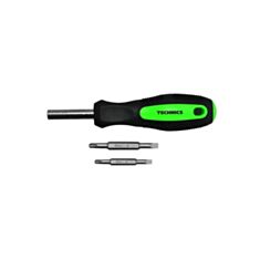 Викрутка-тримач для насадок Technics PH1xSL4/PH3xSL6 47-389 75 мм - фото