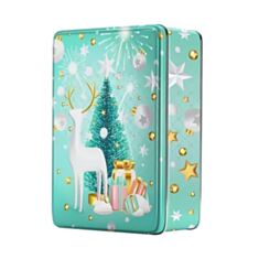 Коробка подарункова Дім Упаковки Різдвяна історія 14387 28*22*5 см - фото