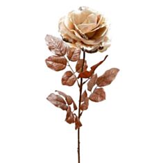 Декоративна Роза BonaDi NY21-151 70 см золото - фото