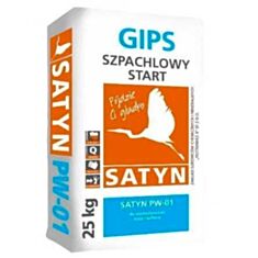 Шпаклівка стартова Satyn PW-01 гіпсова 25 кг - фото
