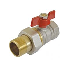 Кран шаровой Ferro KSS1W 1/2" с американкой - фото