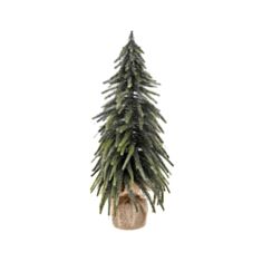 Елка декоративная в горшке Elendekor 675-022 с глитером 20*45 см - фото