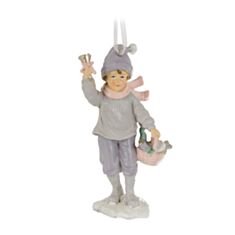 Іграшка на ялинку Хлопчик зі світильником Elendekor 192-274 13 см - фото