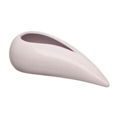 Ваза ETERNA SC1309-6,5 бежевая 10*15*6,5 см - фото