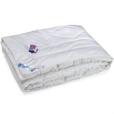 Одеяло 322.52 ЛКПУ искусственный лебединый пух микрофибра стеганое демисезонное 200*220 см - фото