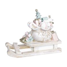 Декоративна фігурка Сани з подарунками BonaDi 707-588 38 см - фото