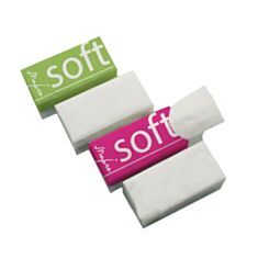 Хустинка паперова Марго Soft двошарова біла - фото