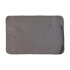 Килимок для ванної з еко-хутра Dariana Moon 60*90 см горіховий - фото