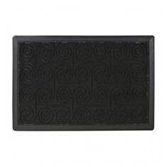 Коврик Мой Дом TZR09877/B с узором 40*60 см черный - фото