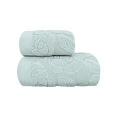Рушник махровий Cestepe візерунок 50*90 см м'ятний - фото