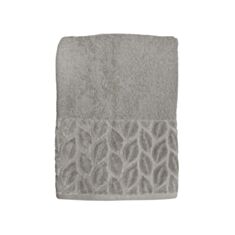 Рушник Nurpak Hazal 619 70*140 см сіро-коричневий - фото