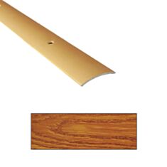 Порог алюминиевый ТИС АОД30Г-0827 30*5 мм 2,7 м дуб - фото