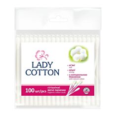 Ватні палички Lady Cotton 100 шт - фото