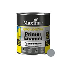 Грунт-эмаль быстросохнущая Maxima серая 0,75 кг - фото