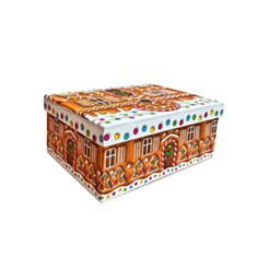 Коробка подарункова Дім Упаковки Пряничний будинок 1110102707 31*23*13,5 см - фото