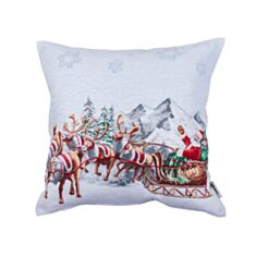 Наволочка новогодняя гобеленовая Limaso SLED CO1-NV1 45*45 см - фото