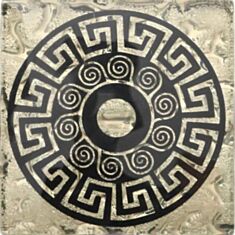 Декор Grand Kerama Тако стекло Греция 6,6*6,6 золото - фото