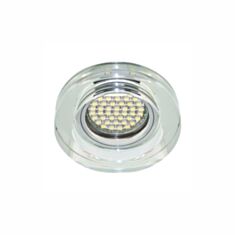 Светильник точечный Feron 8080-2 MR16 с LED подсветкой прозрачный - фото