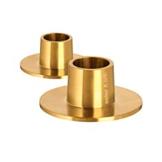 Підсвічник Ester & Erik 777-94 середній золотий матовий 2,2*6 см - фото