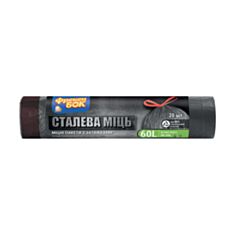 Пакети для сміття Фрекен Бок Cталева Міць LD 60 л 10 шт - фото