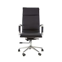 Крісло для керівників Richman Гаваї Хром чорне - фото