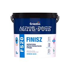 Шпаклівка фінішна Sniezka Acryl-Putz FS20 акрилова 8 кг - фото