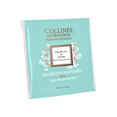 Саше ароматичне Collines de Provence Білий чай та жасмин C2814TBJ - фото