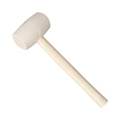 Киянка резиновая Hardy 2028-880065 65 мм белая - фото