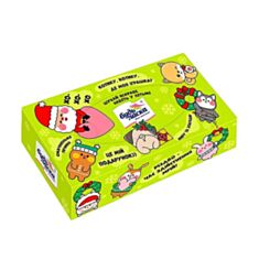 Серветки косметичні Альбатрос Різдво 150 шт - фото