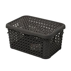 Коробка универсальная с крышкой Follow Me Pearl 213111 №1 2,5 л smoky - фото