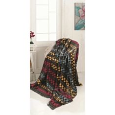 Плед Arya Fence Grey Бавовна 180*220 - фото