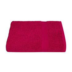 Рушник махровий Home Line 151990 з бордюром 50*90 фуксія - фото