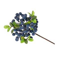 Декоративна гілка Лохина Bona Di DY7-372 36 см  - фото