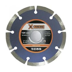 Круг алмазний X-TREME XT110101 1A1RSS/C3-W Segment 125*7*22,23 мм - фото