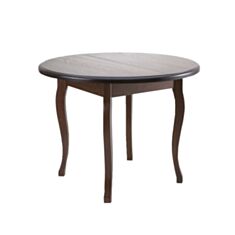 Стіл розкладний дерев'яний Тис-8 горіх D100 - фото