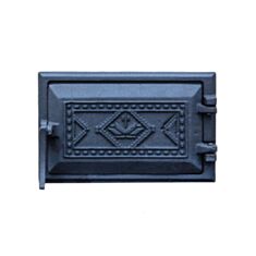 Дверка піддувальна Булат Вишиванка фарбована 26,5*16,5 см - фото