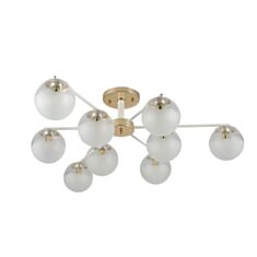 Люстра Miorro Massimo 51-311-052 G9 7 Вт біла/золото - фото