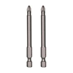 Набір насадок для викрутки USH U0135022/2 PH2 1/4" 70 мм 2 шт - фото