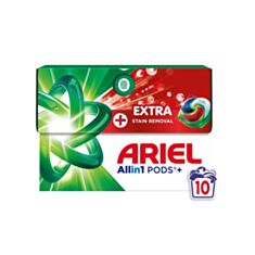 Капсули для прання Ariel СМЗ Екстрасила очищення 10*24,5 г - фото