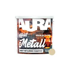 Емаль акрилова Aura Effekt Metall декоративна перлина 0,8 кг - фото