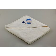 Рушник дитячий Немовля 125408 А 75*75 кремовий - фото